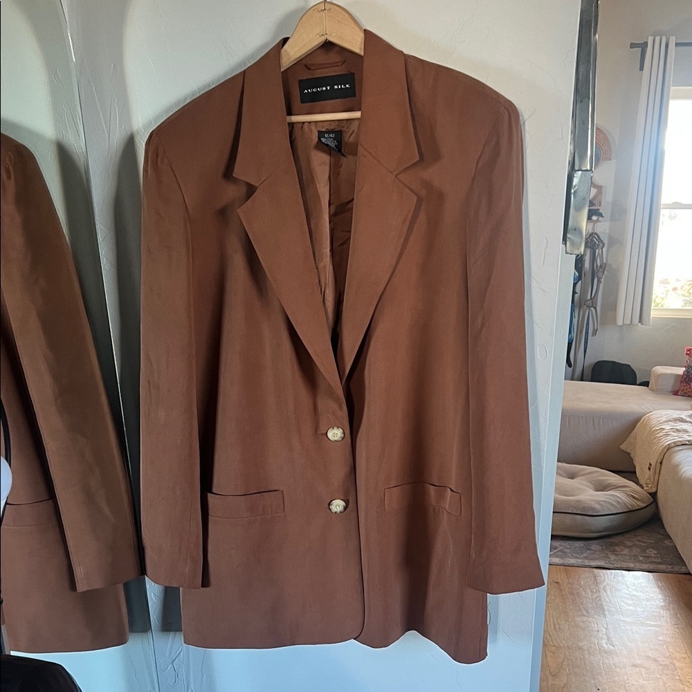 August Silk Tan‎ Blazer